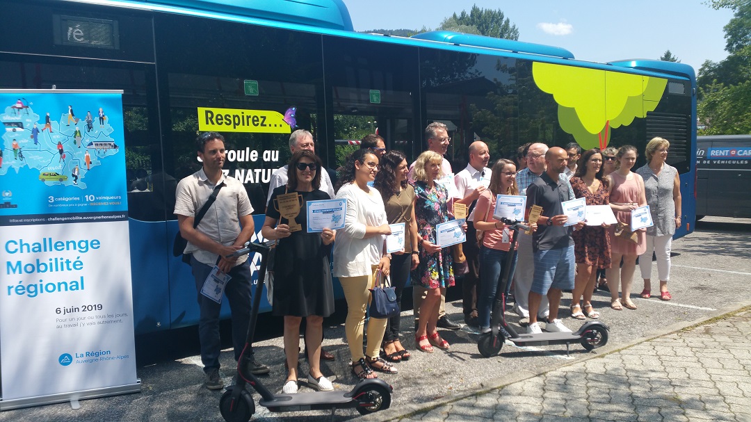LA VALLEE DE CHAMONIX RECOMPENSEE AU CHALLENGE DE LA MOBILITE