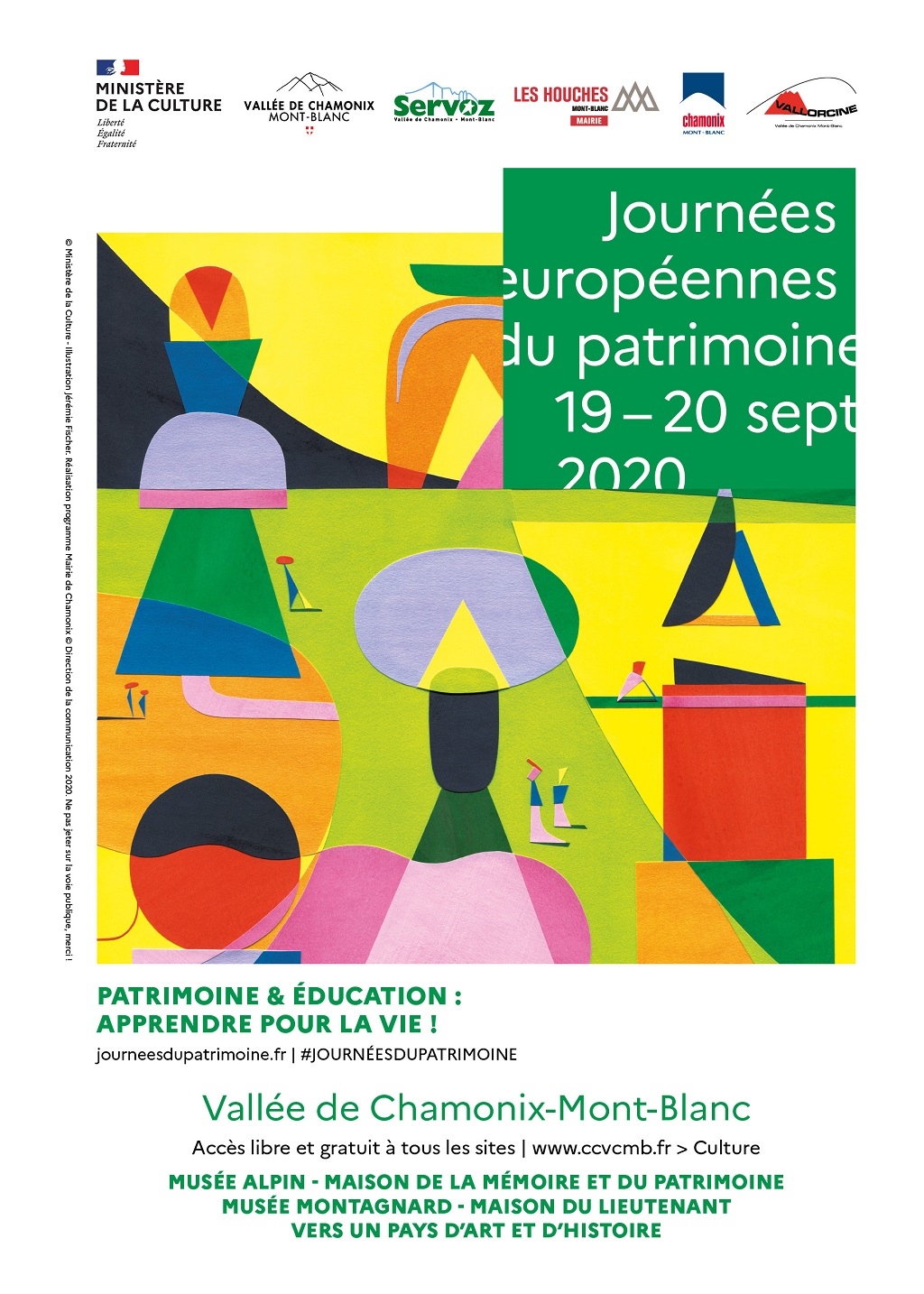 JOURNEES DU PATRIMOINE 2020 LES 19 ET 20 SEPTEMBRE