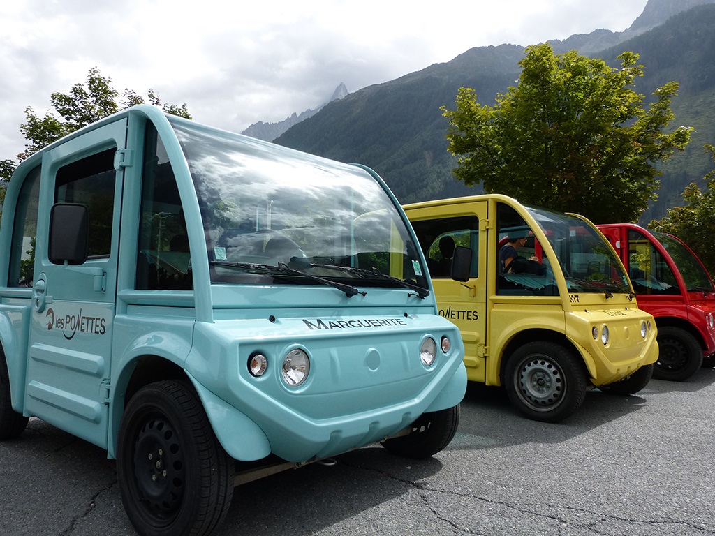 LES PONETTES DEBARQUENT A CHAMONIX! SERVICE D'AUTOPARTAGE EN TEST PENDANT TOUT L'ETE