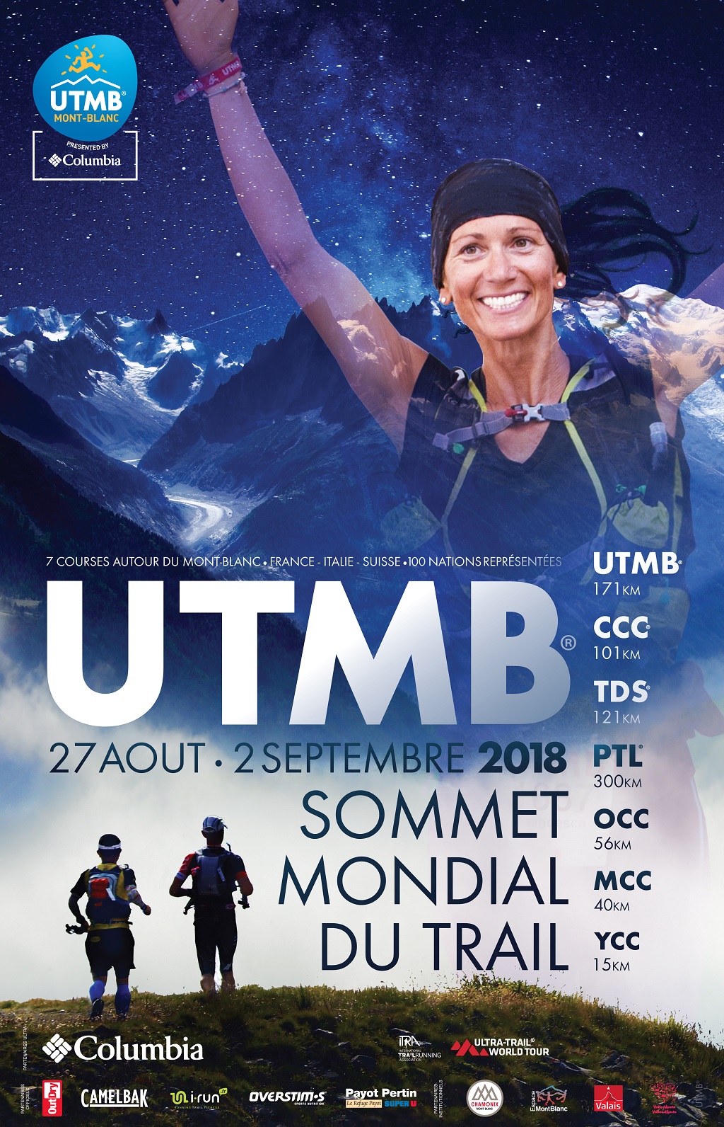 LA COMMUNE DE CHAMONIX-MONT-BLANC ET LA COMMUNAUTE DE COMMUNES DE LA VALLEE DE CHAMONIX-MONT-BLANC SOUTIENNENT L'UTMB 2018