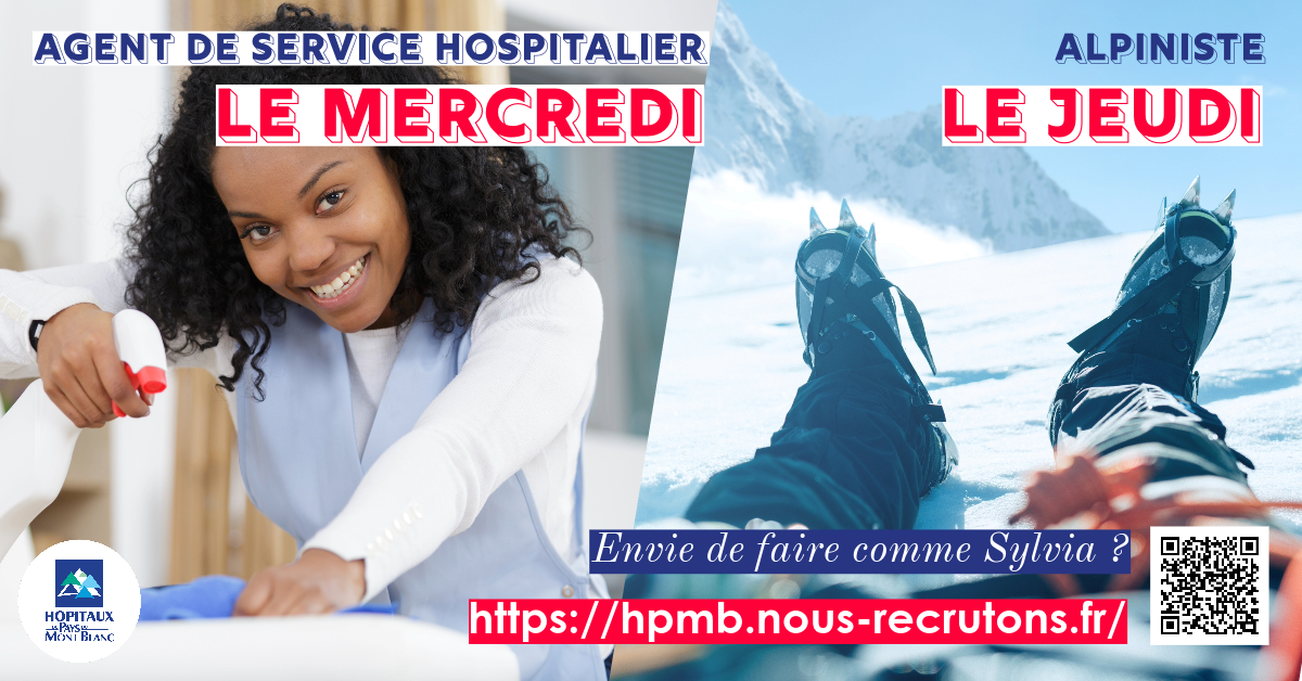 L’ hôpital de Chamonix-Mont-Blanc recrute !