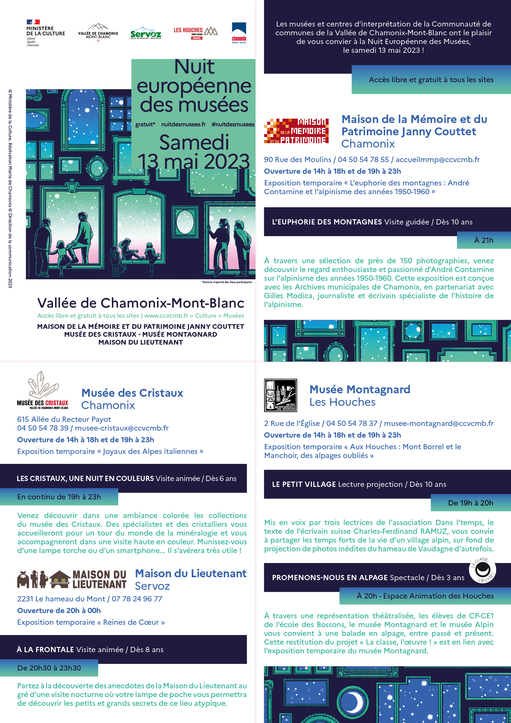Nuits des musées 2023. Programme Nuits des musées 2023. Programme