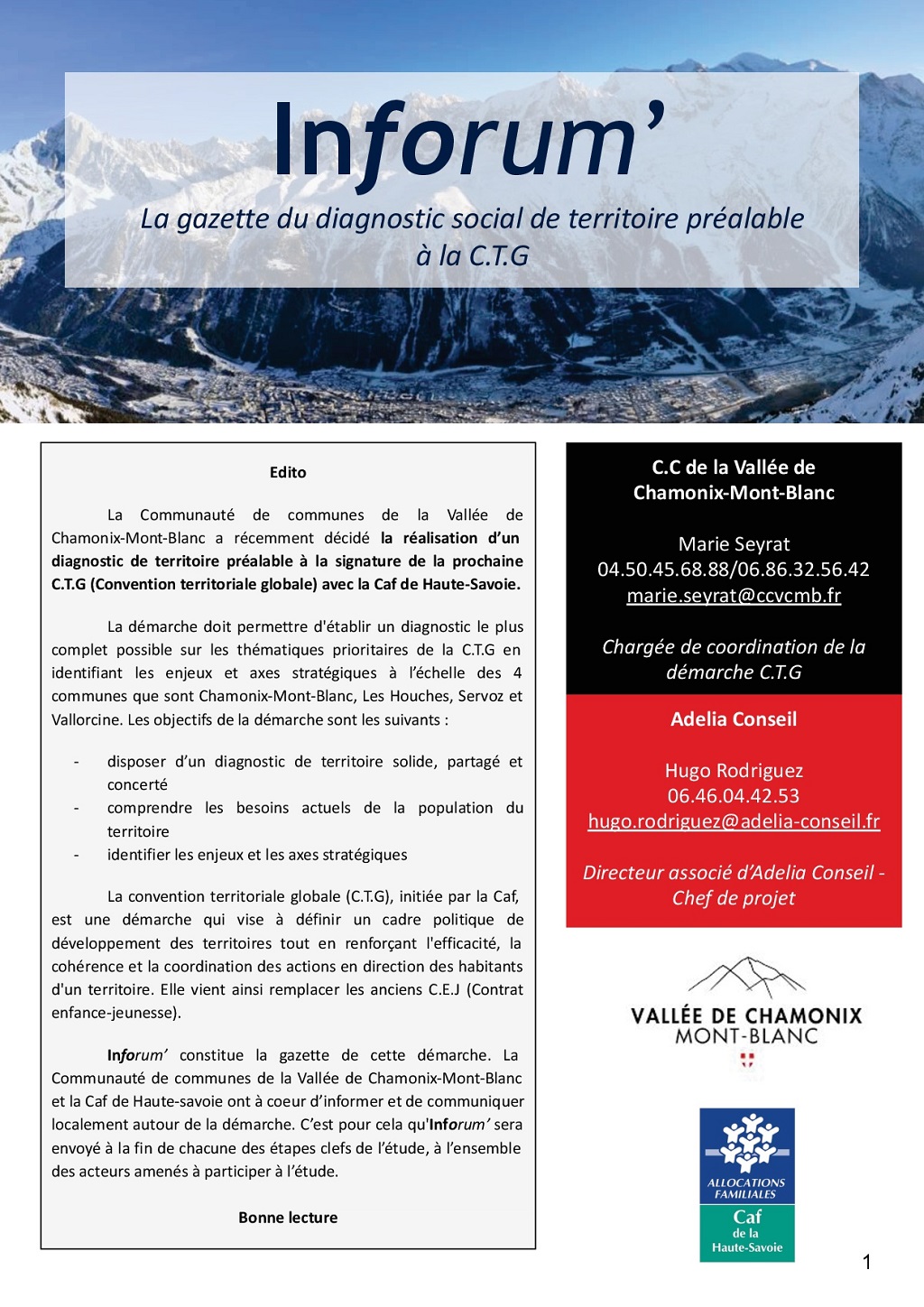 Lancement d'un diagnostic social du territoire