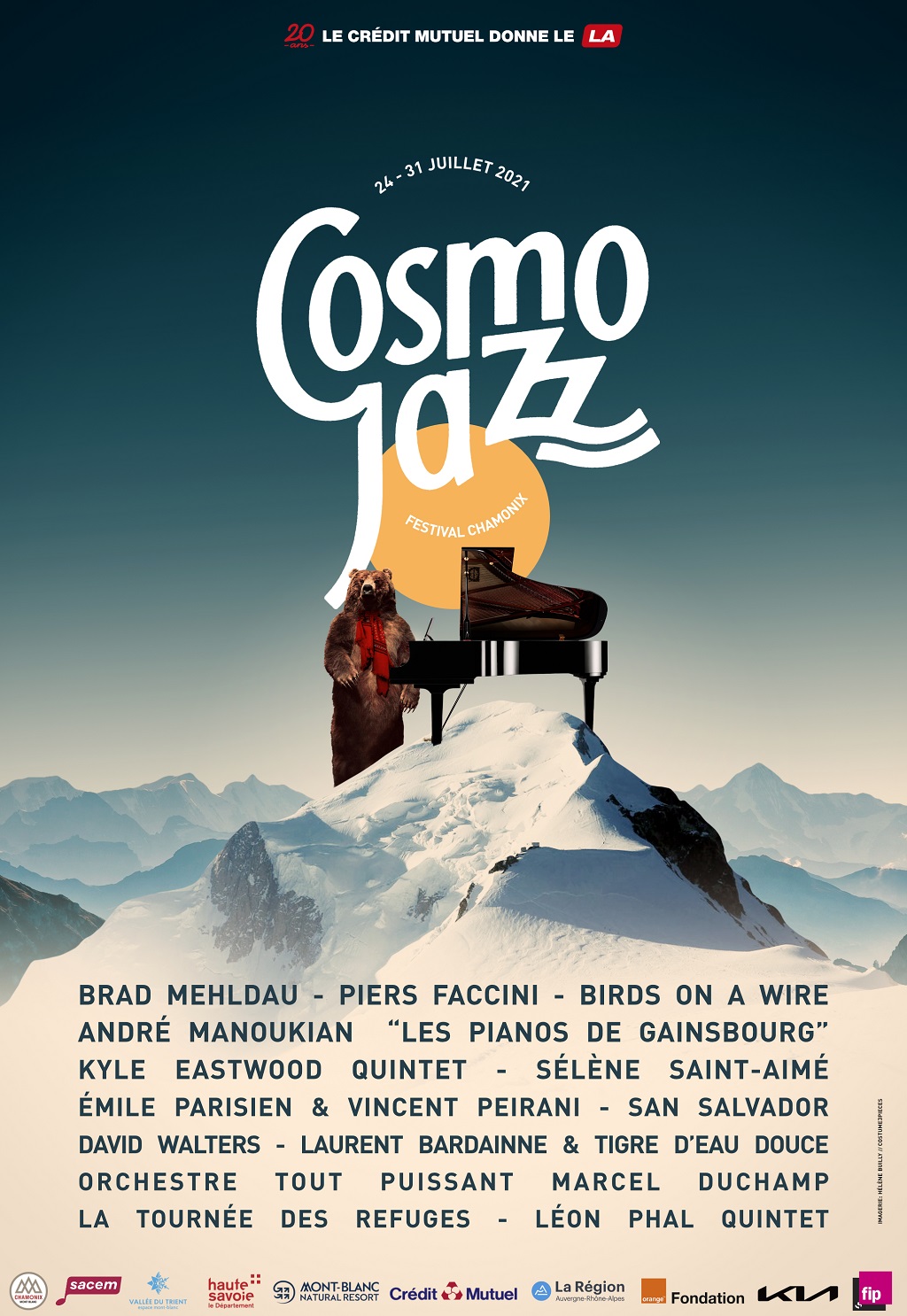 10e anniversaire du Cosmojazz festival du 24 au 31 juillet 2021