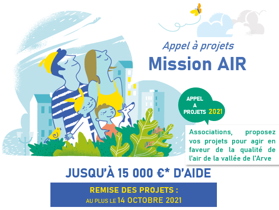 Qualité de l'air: appel à projets Mission Air 2021