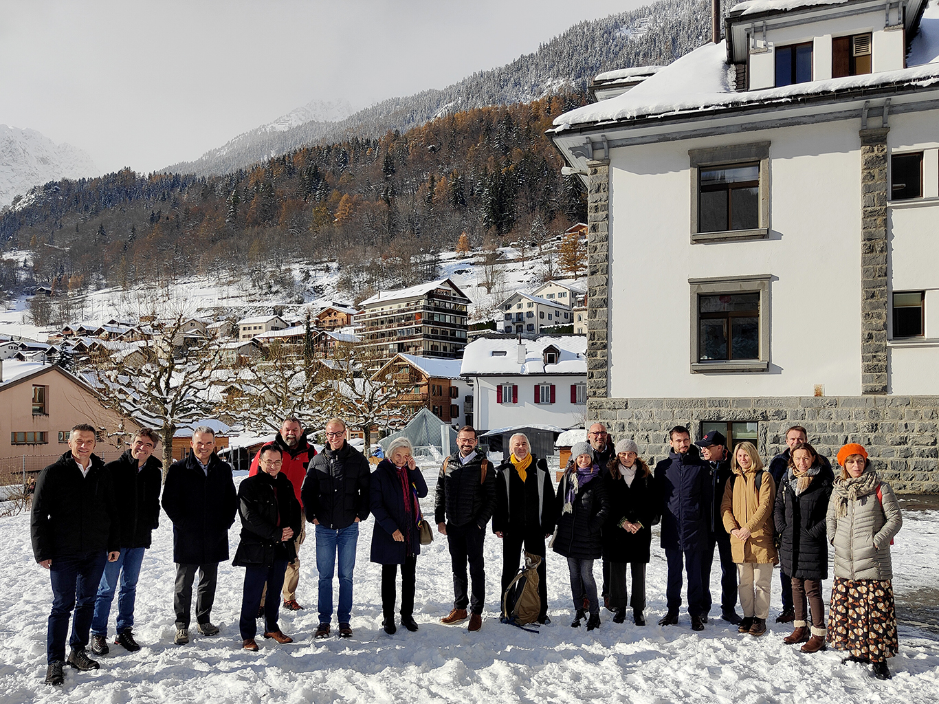 Conférence transfrontalière Mont-Blanc. Mardi 05 décembre 2023 à Salvan en Valais.