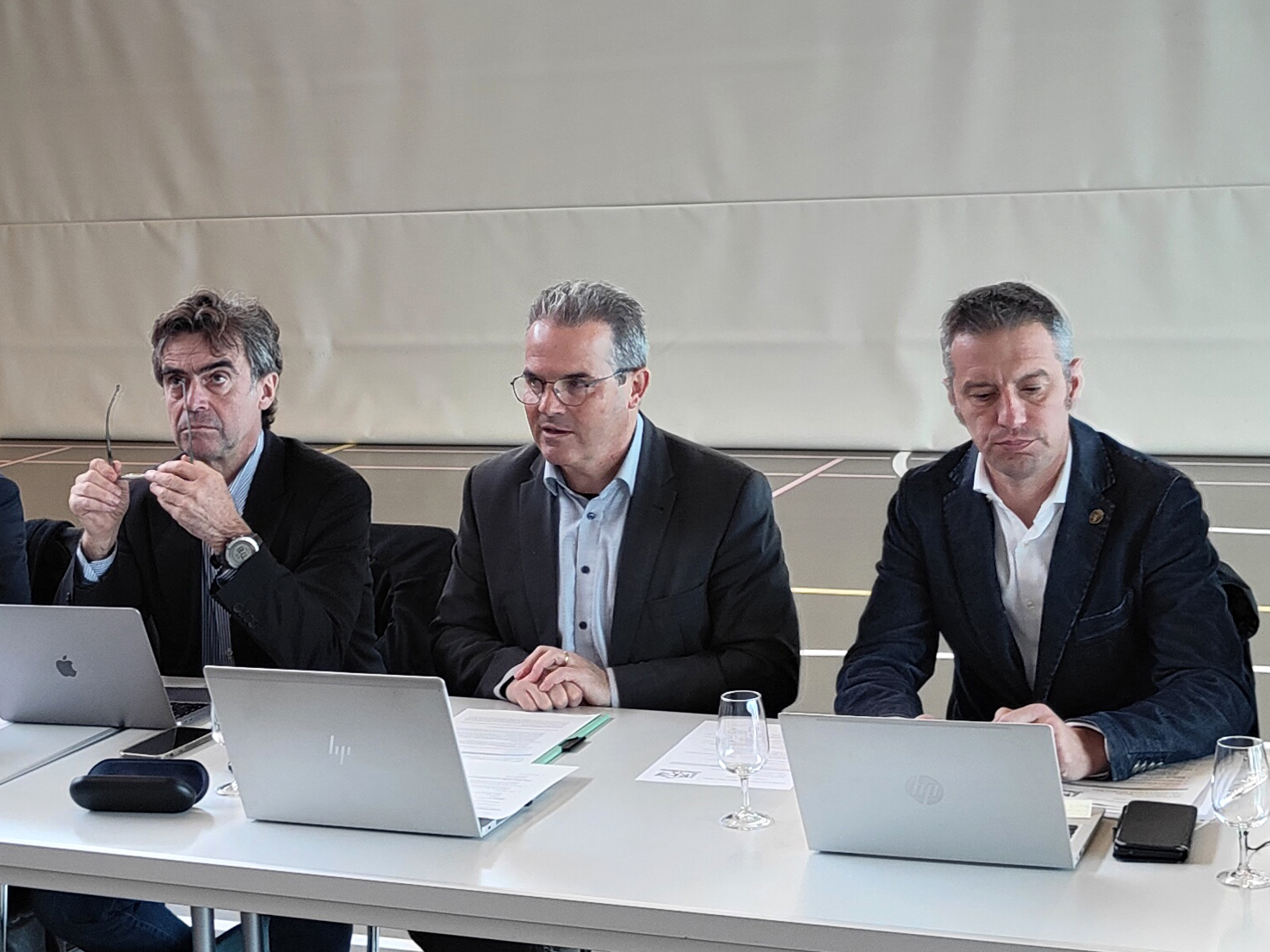 Conférence transfrontalière Mont-Blanc. Mardi 05 décembre 2023 à Salvan en Valais.