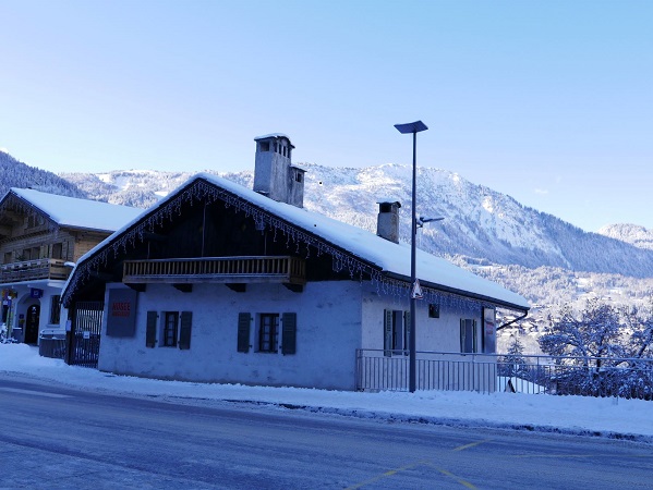 Dans les rues des Houches Dans les rues des Houches
